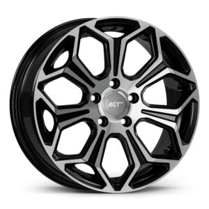 6.5X16 5X112 16263 ET40 67.1 GLOSS BLACK DIAMOND