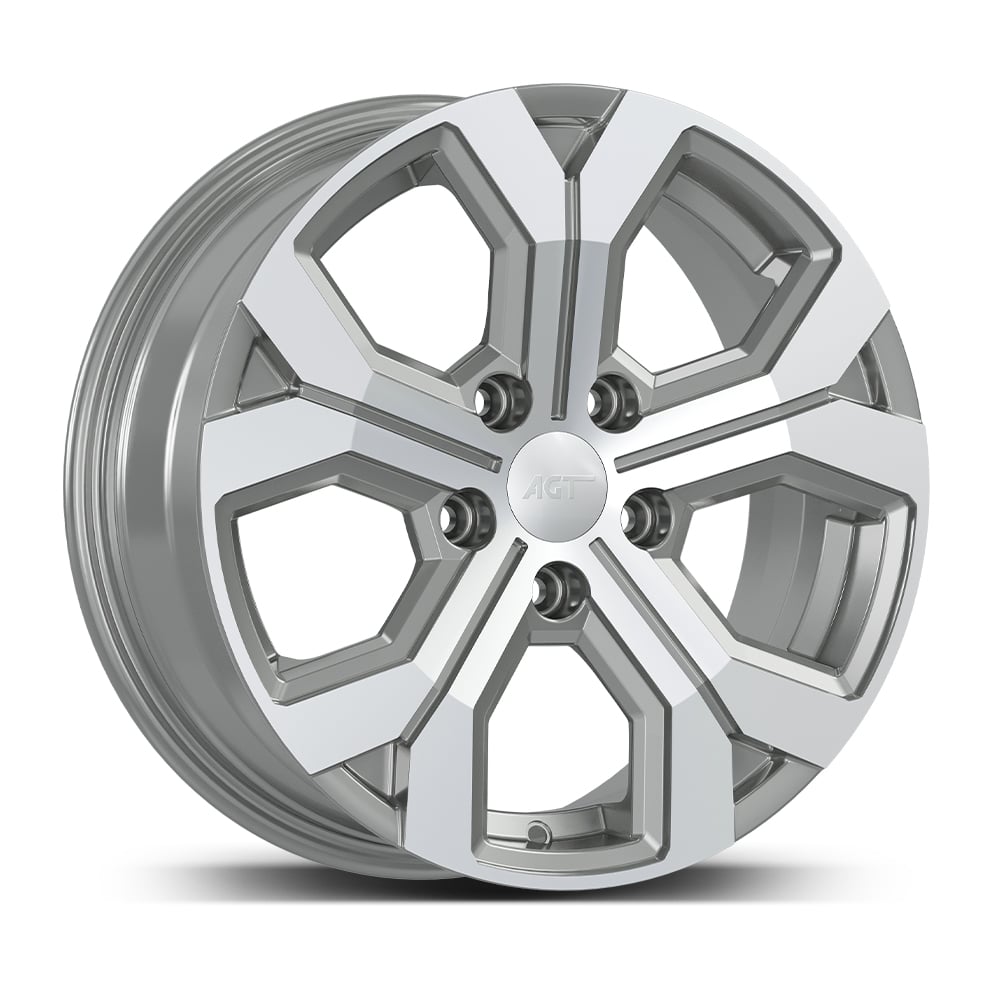 6.5X17 5X114 17260 ET40 66,1 SILVER DIAMOND