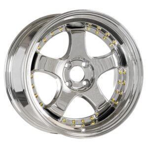 7.0X15 5X100 ET35 73.1 VC+GOLD RIVET