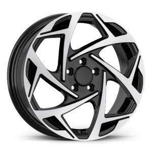 7.0X17 5X120 17290 ET45 65.1 GLOSS BLACK DIAMOND