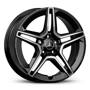 7.5X17 5X112 17273 ET49 66,6 GLOSS BLACK DIAMOND