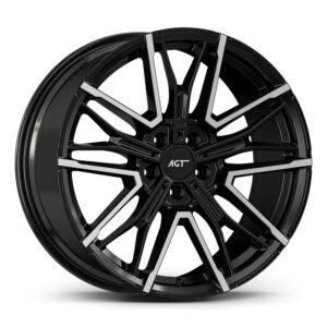 8.5X19 5X112 19272-1 ET33 66.6 GLOSS BLACK