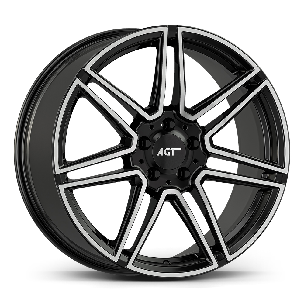 8.0X19 5X112 19266-1 ET48 66,6 GLOSS BLACK DIAMOND