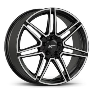 8.0X19 5X112 19266-1 ET52 66,6 GLOSS BLACK DIAMOND