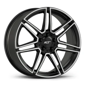 8.0X19 5X112 19266-1 ET52 66,6 GLOSS BLACK DIAMOND