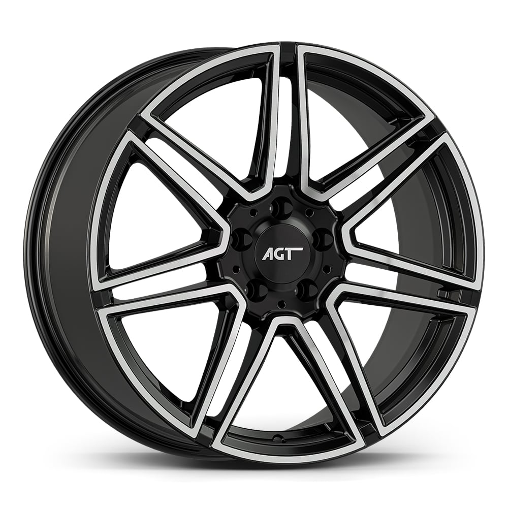9.0X19 5X112 19266-2 ET50 66,6 GLOSS BLACK DIAMOND