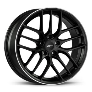 9.5X19 5X112 19121-2 ET37 73,1 MATT BLACK LIP DIAMOND