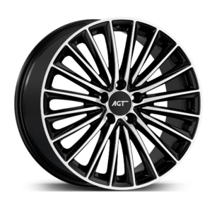 9.0X19 5X112 19269-2 ET60 66,6 GLOSS BLACK DIAMOND